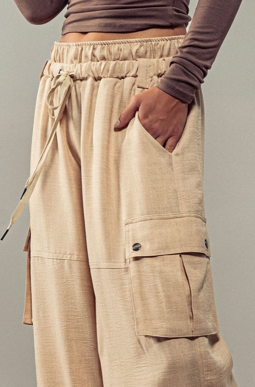 Everywhere Linen Cargo Pant