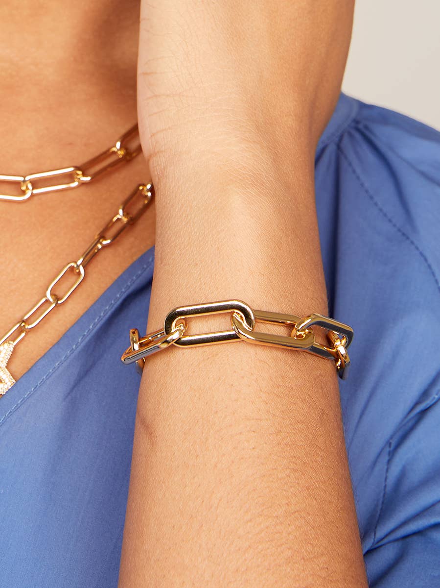 Classic Link Toggle Bracelet