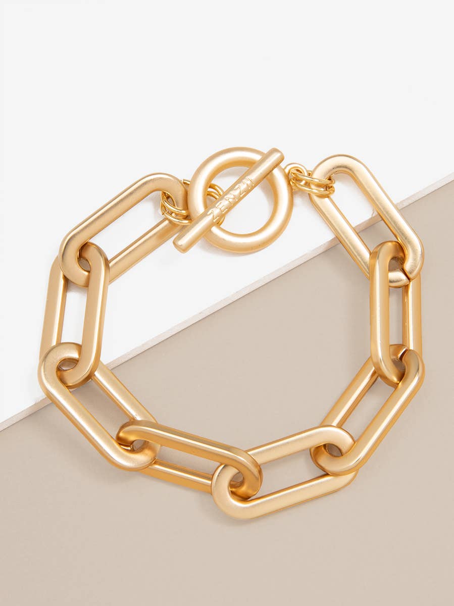 Classic Link Toggle Bracelet